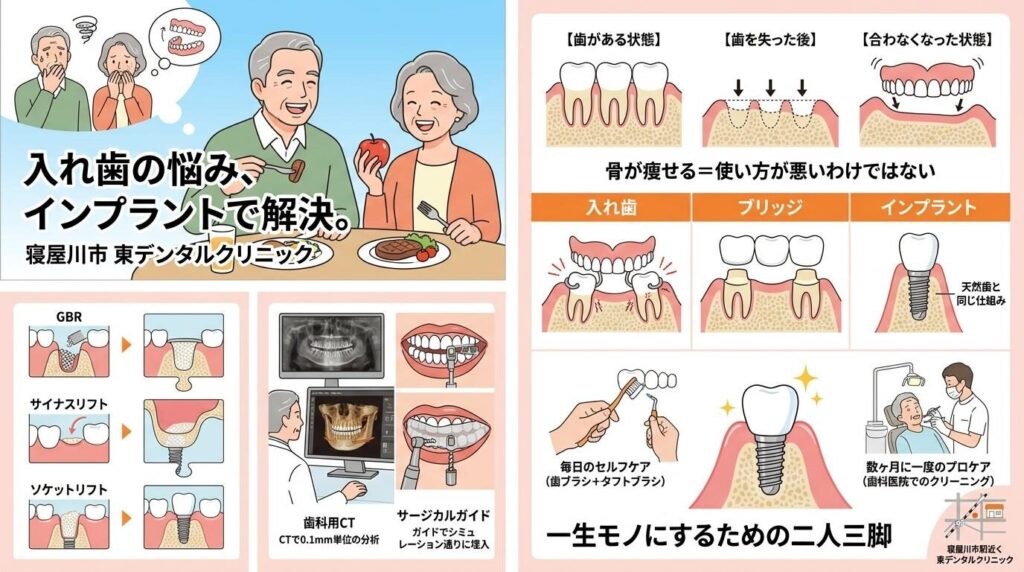 インプラント治療が「第2の永久歯」と呼ばれる理由