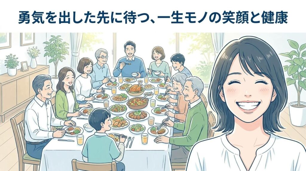7. まとめ：勇気を出した先にある、輝く笑顔と健康な未来
