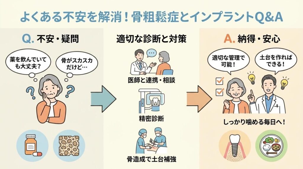骨粗鬆症に関するよくある質問（FAQ）
